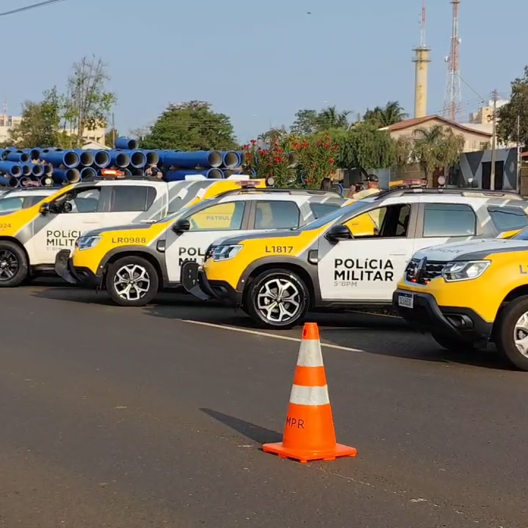 5° BATALHÃO LANÇA OPERAÇÃO CIDADE SEGURA NA ZONA OESTE DE LONDRINA 