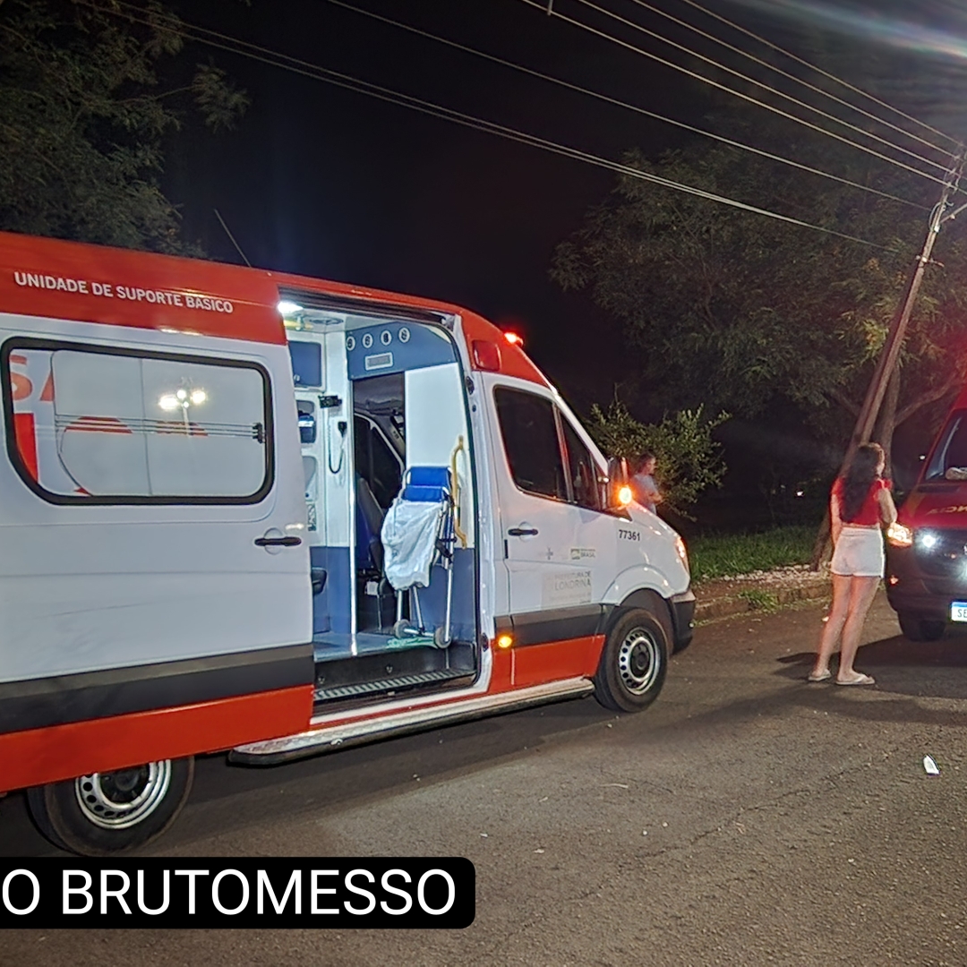 TRÊS ACIDENTES GRAVES COM MOTOCICLISTAS SÃO REGISTRADOS NA NOITE DE DOMINGO EM LONDRINA 