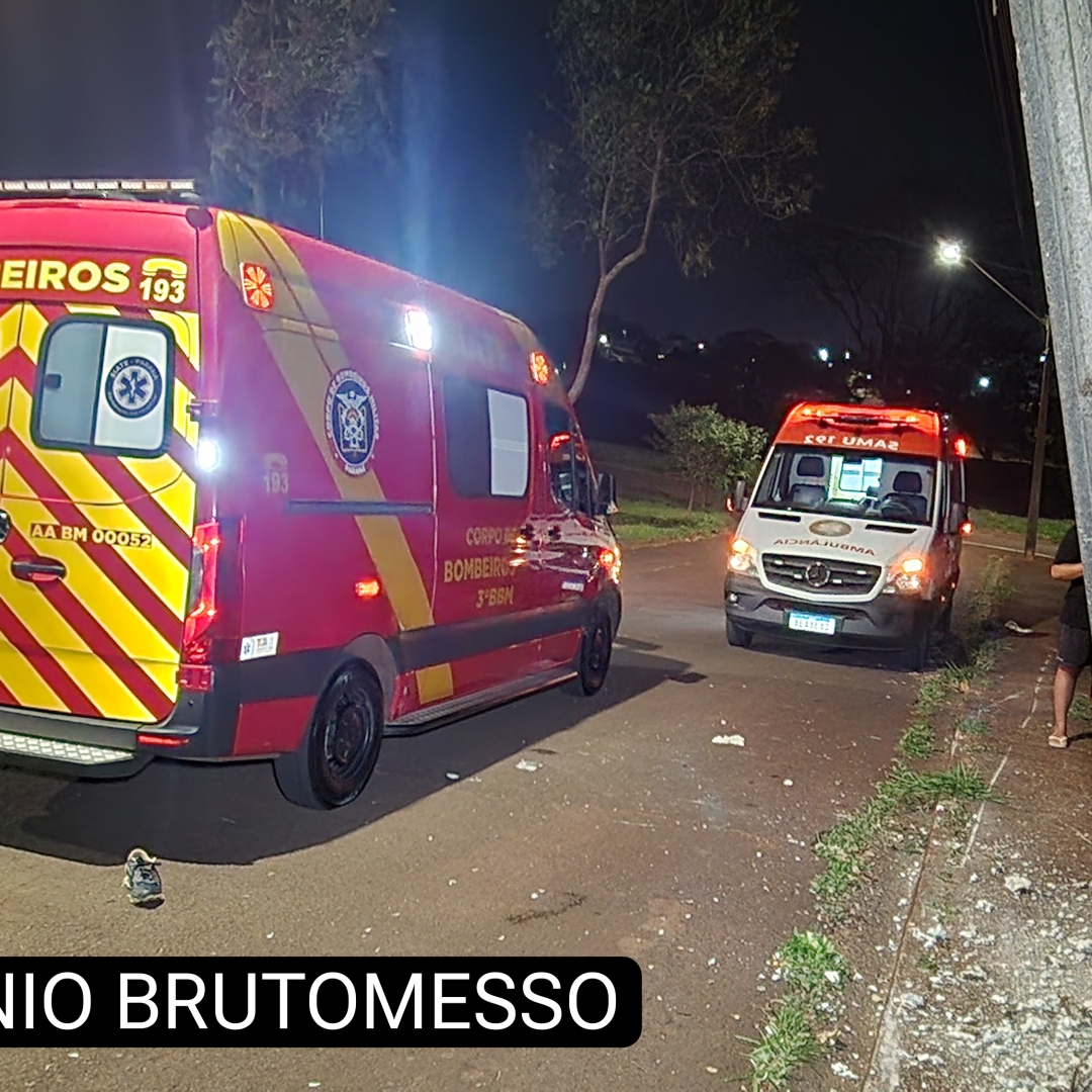 TRÊS ACIDENTES GRAVES COM MOTOCICLISTAS SÃO REGISTRADOS NA NOITE DE DOMINGO EM LONDRINA 