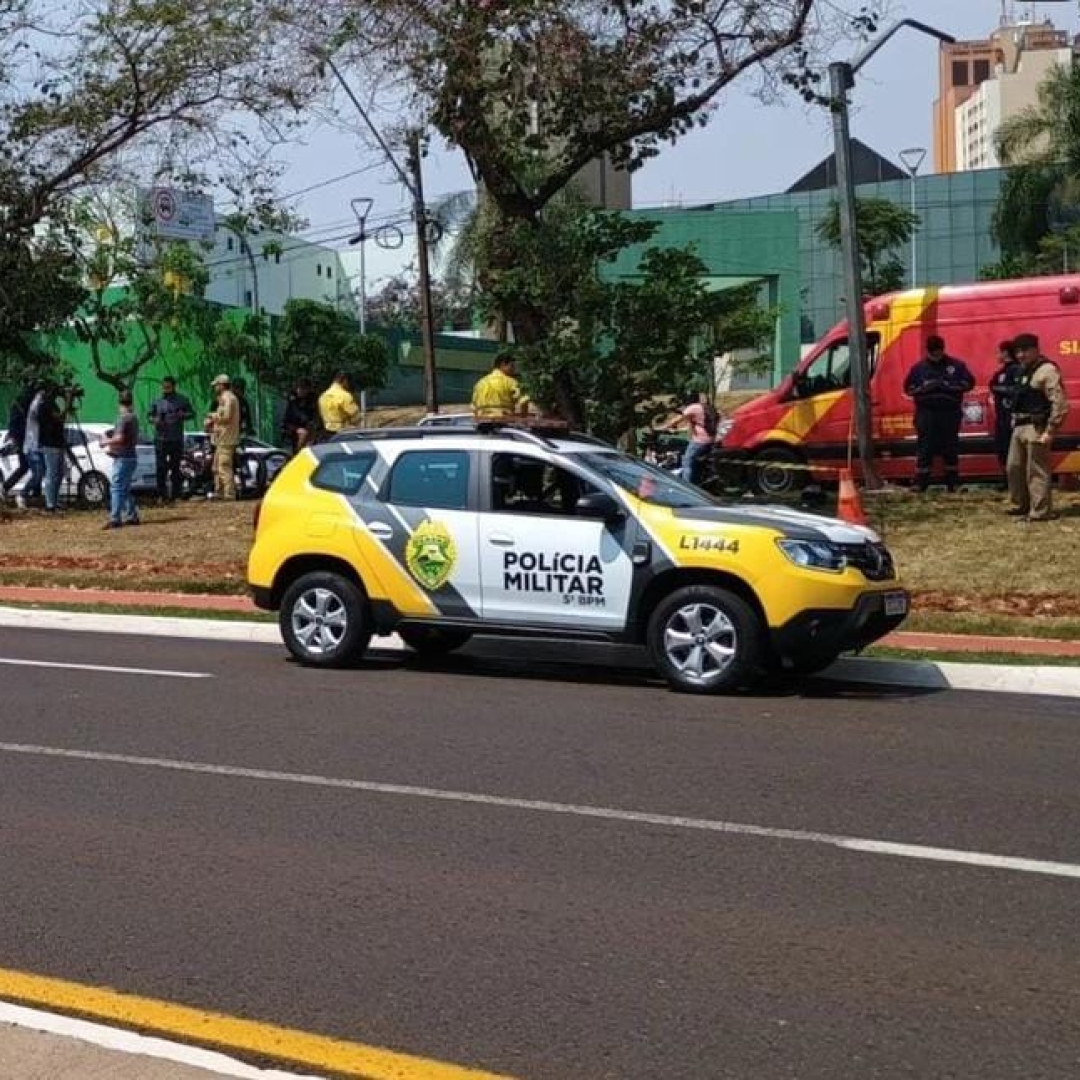 MOTOCICLISTA MORRE EM ACIDENTE NO CENTRO DE LONDRINA 