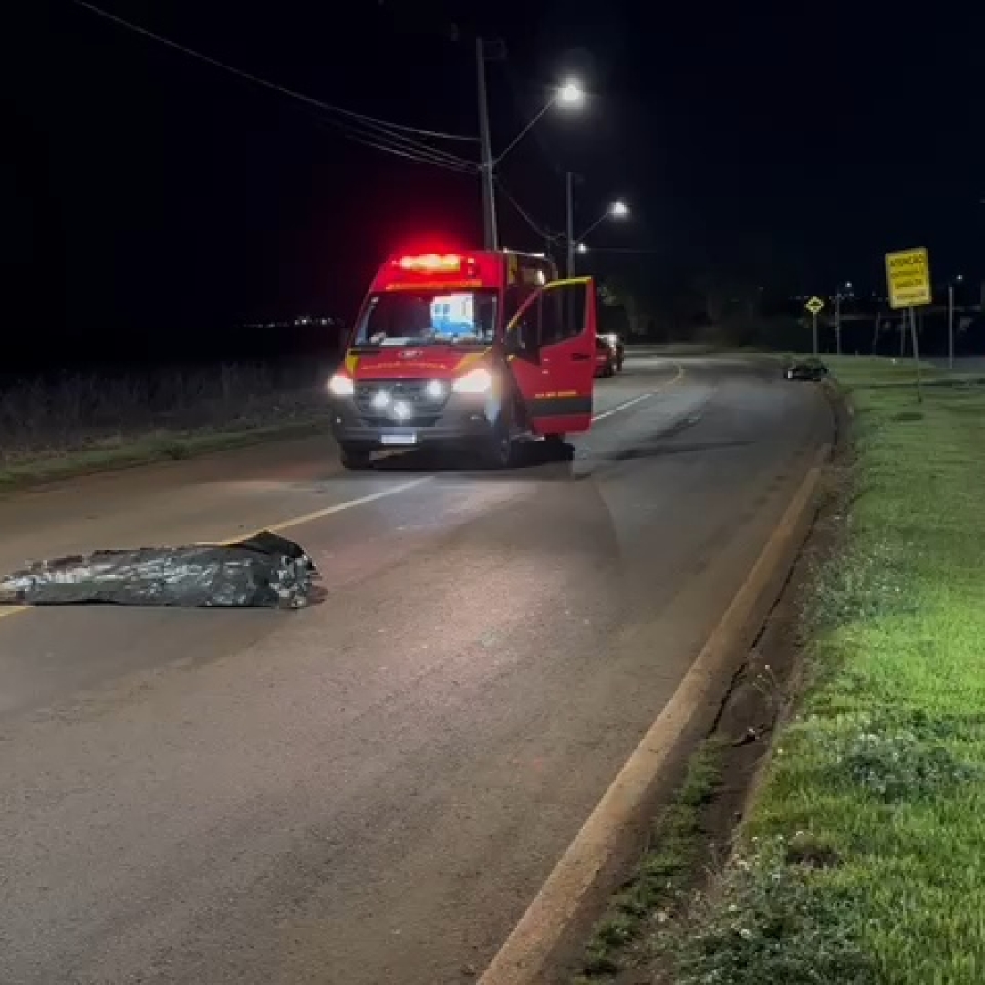 CORPO DE JOVEM MORTO EM ACIDENTE COM MOTO É SEPULTADO EM CAMBÉ 