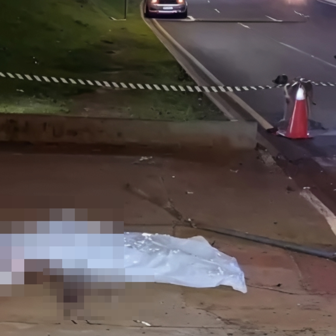 MOTOCICLISTA MORRE EM ACIDENTE NA AVENIDA LESTE-OESTE EM LONDRINA 