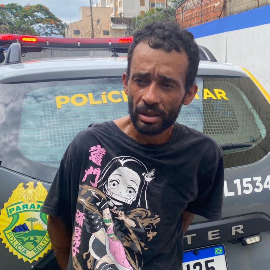 FORAGIDO DO SISTEMA PRISIONAL É PRESO PELA PM NA ZONA OESTE DE LONDRINA 