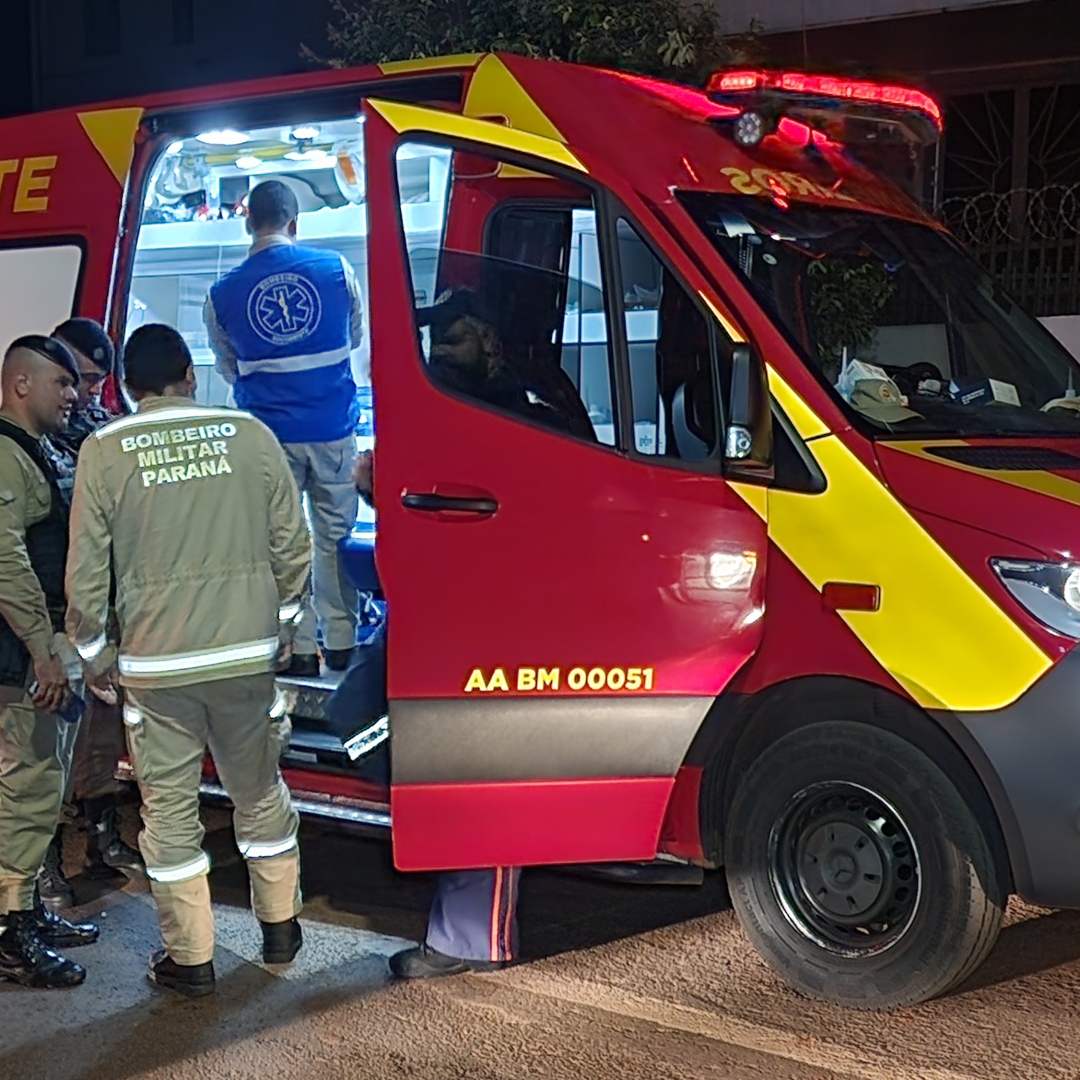 HOMEM É ATROPELADO, BALEADO E AGREDIDO NA ZONA NORTE DE LONDRINA 