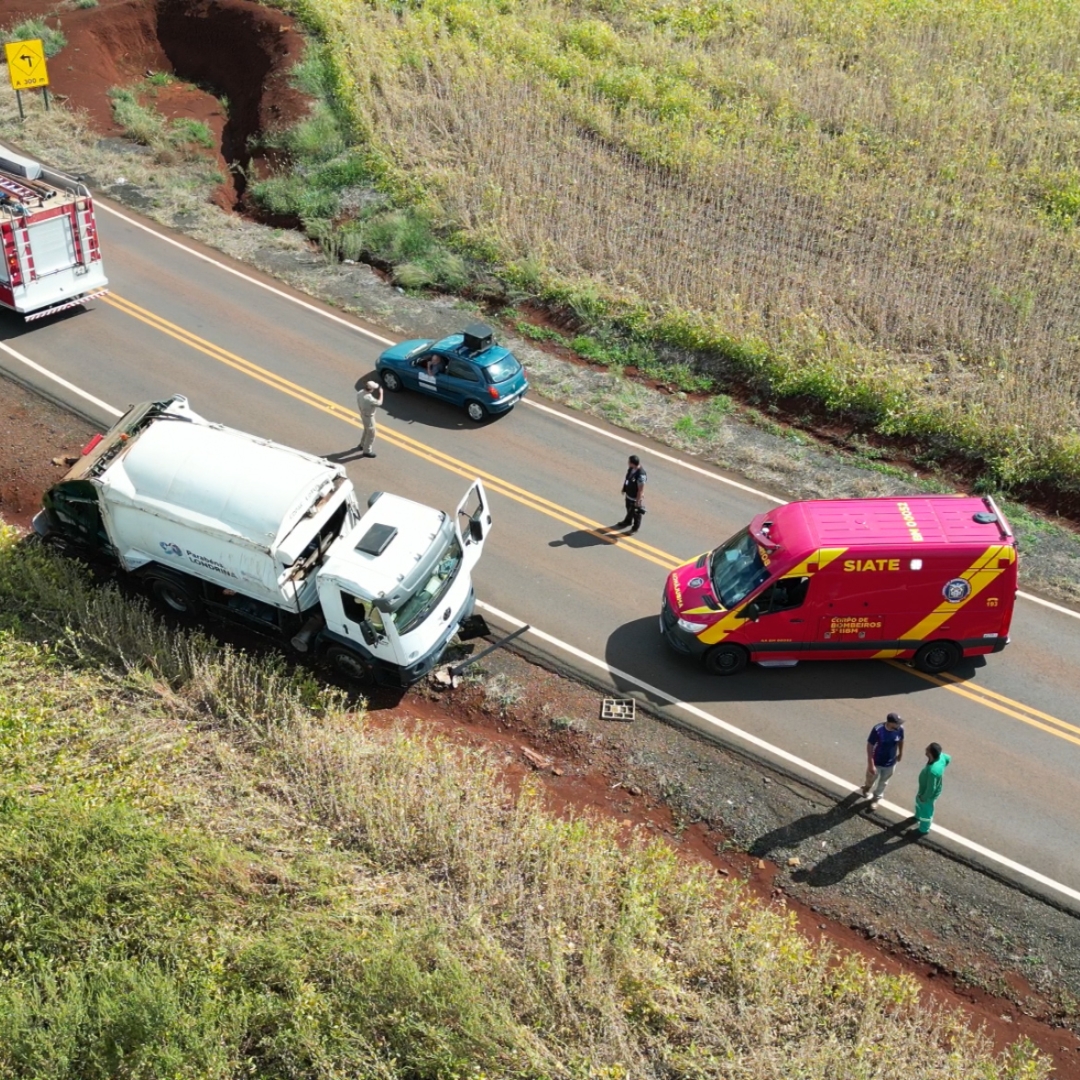 MOTORISTA DE CAMINHÃO PASSA MAL AO VOLANTE E MORRE EM LONDRINA 