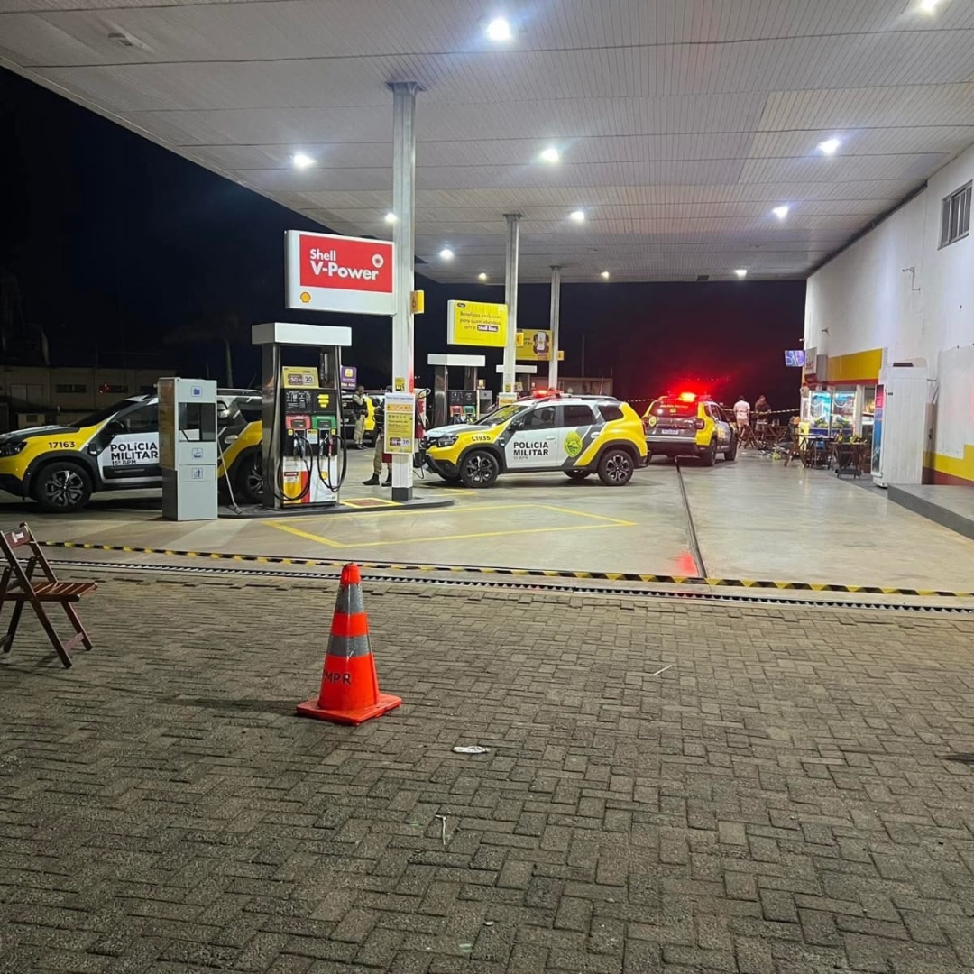 SEGURANÇA É MORTO A TIROS EM POSTO DE COMBUSTÍVEIS, EM JAGUAPITÃ 