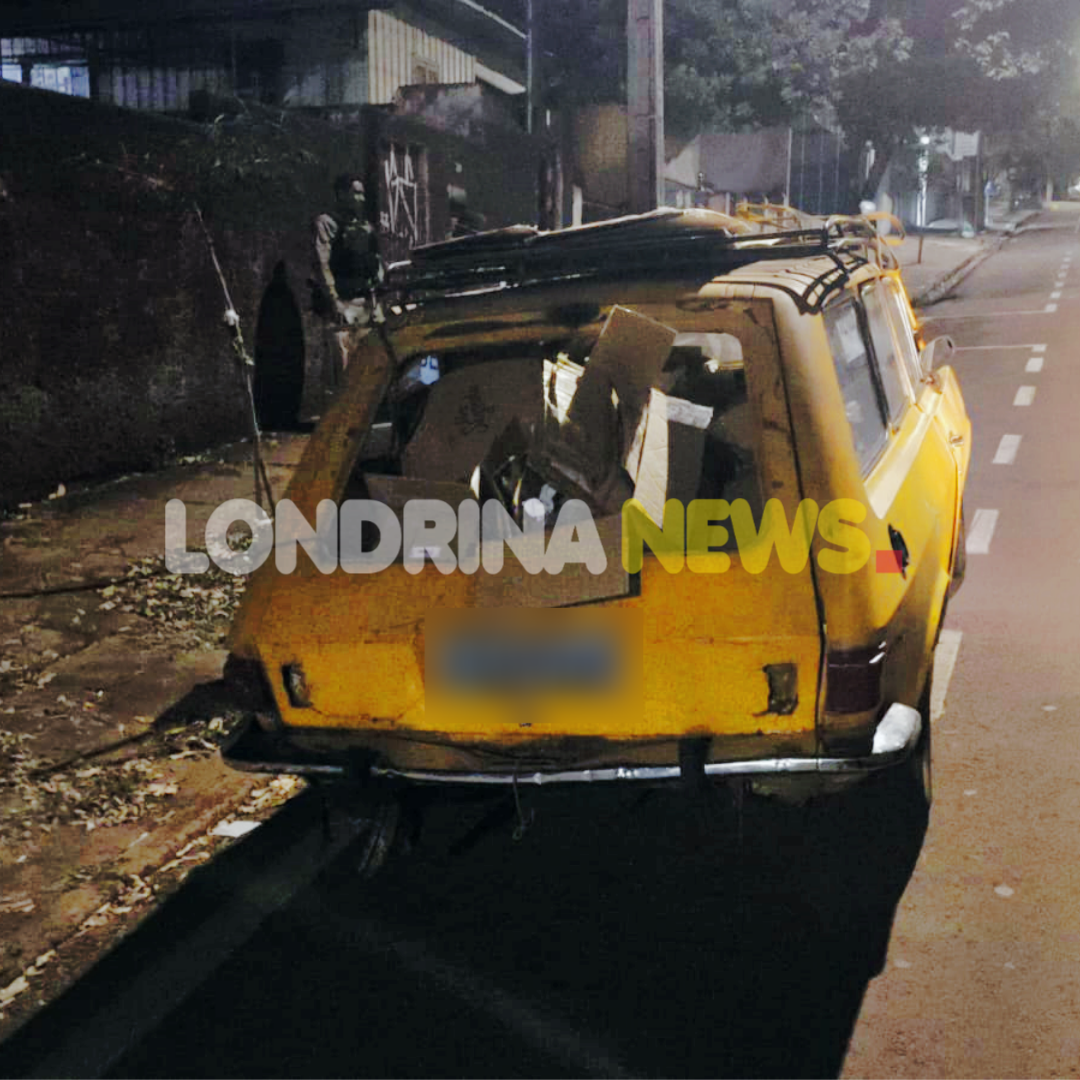 PM APREENDE CARRO ENVOLVIDO EM ACIDENTE QUE MATOU MOTOCICLISTA HÁ UM ANO EM LONDRINA