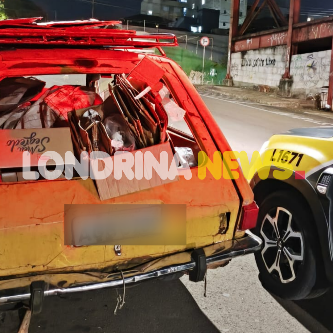 PM APREENDE CARRO ENVOLVIDO EM ACIDENTE QUE MATOU MOTOCICLISTA HÁ UM ANO EM LONDRINA