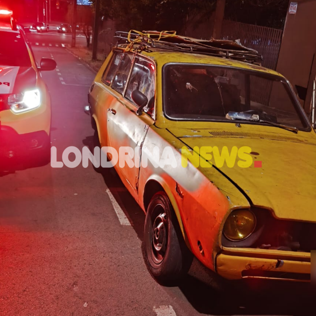 PM APREENDE CARRO ENVOLVIDO EM ACIDENTE QUE MATOU MOTOCICLISTA HÁ UM ANO EM LONDRINA