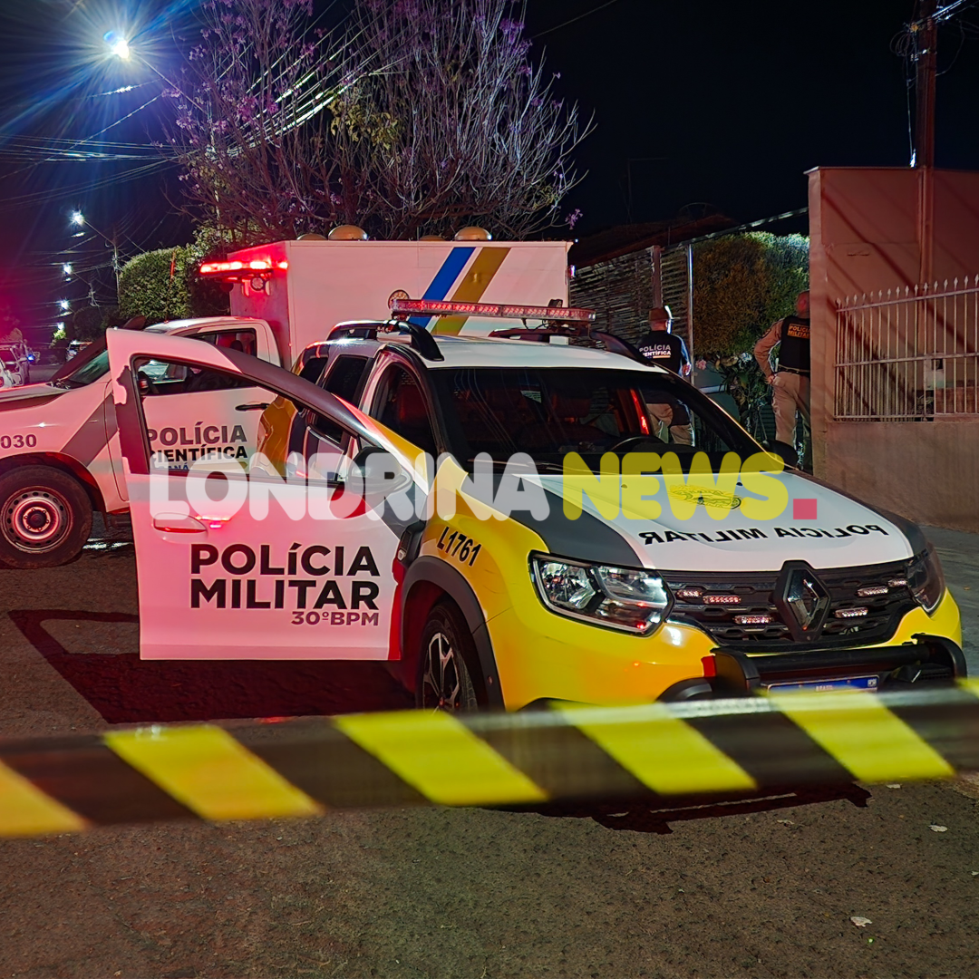 JOVEM DE 24 ANOS É EXECUTADO A TIROS DENTRO DE CASA NA ZONA NORTE DE LONDRINA