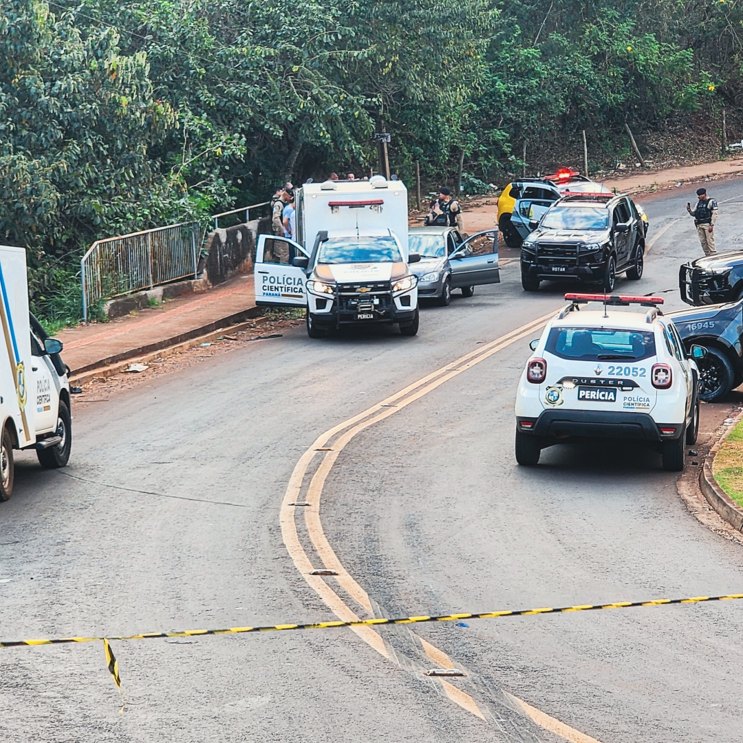HOMEM COM OITO MANDADOS DE PRISÃO MORRE EM CONFRONTO COM A PM EM LONDRINA