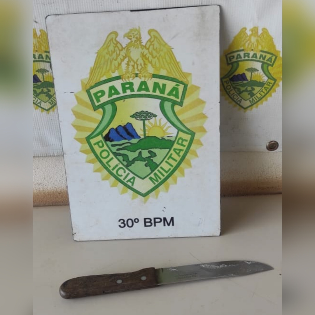 HOMEM BOLIVIANO É PRESO APÓS AGREDIR EX-COMPANHEIRA COM SOCOS E GOLPE DE FACA EM LONDRINA