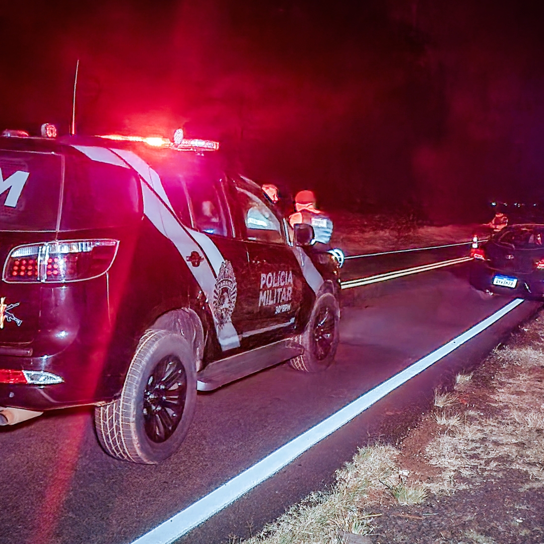 HOMEM COM PASSAGENS PELA POLÍCIA MORRE AO REAGIR À ABORDAGEM DA ROTAM NA PR-445 