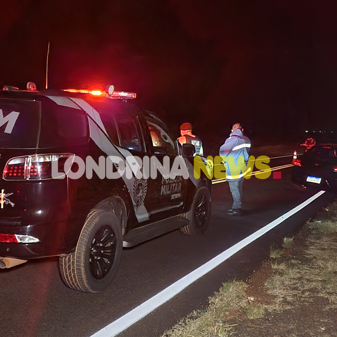 HOMEM COM PASSAGENS PELA POLÍCIA MORRE AO REAGIR À ABORDAGEM DA ROTAM NA PR-445