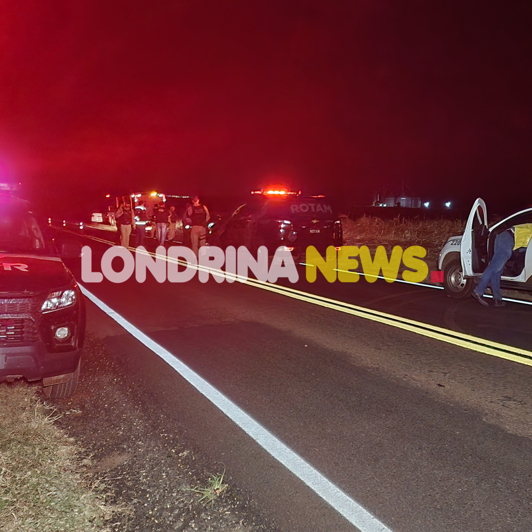 HOMEM COM PASSAGENS PELA POLÍCIA MORRE AO REAGIR À ABORDAGEM DA ROTAM NA PR-445