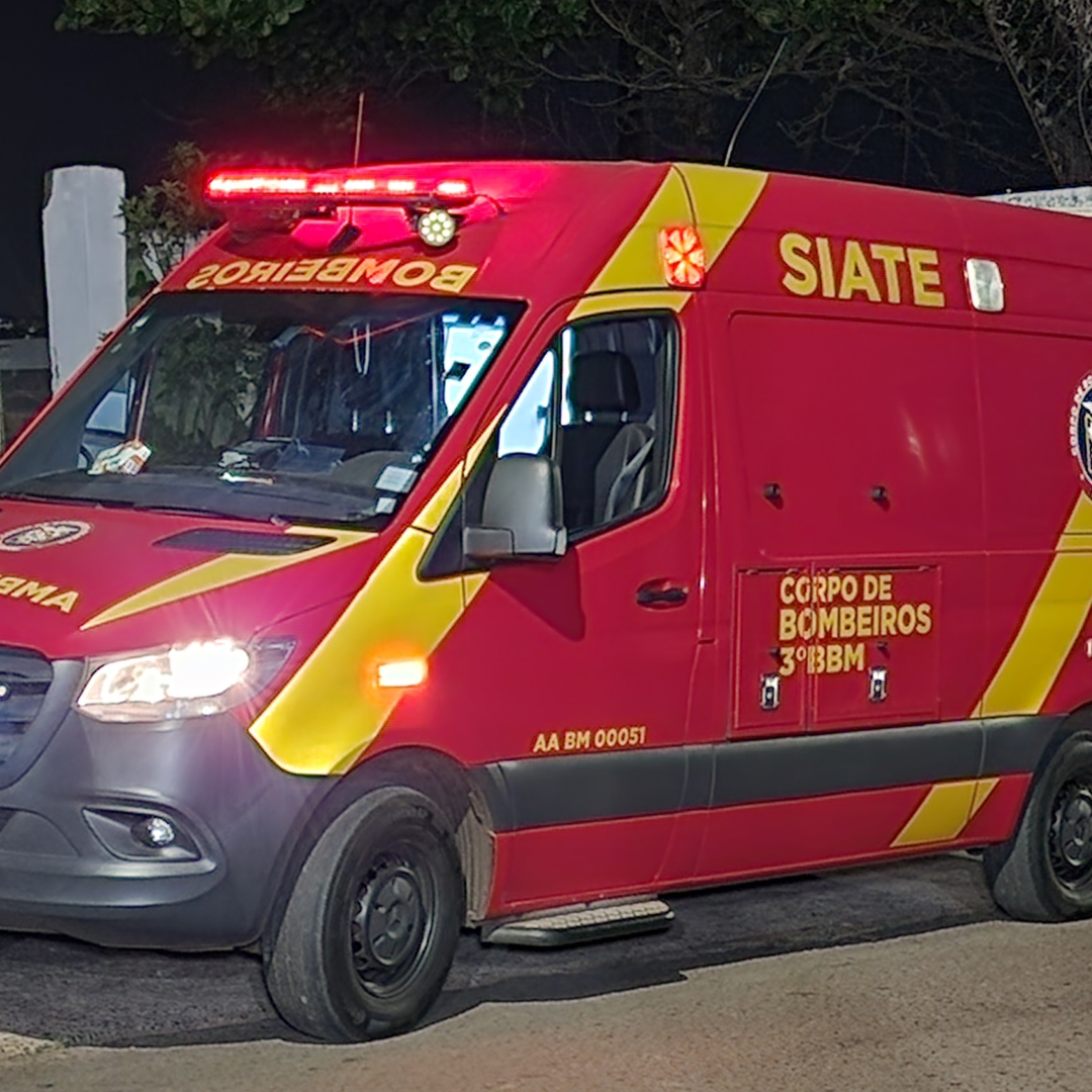 MORADOR DE RUA FICA GRAVEMENTE FERIDO APÓS SER ATROPELADO NA AVENIDA BRASÍLIA, EM LONDRINA 