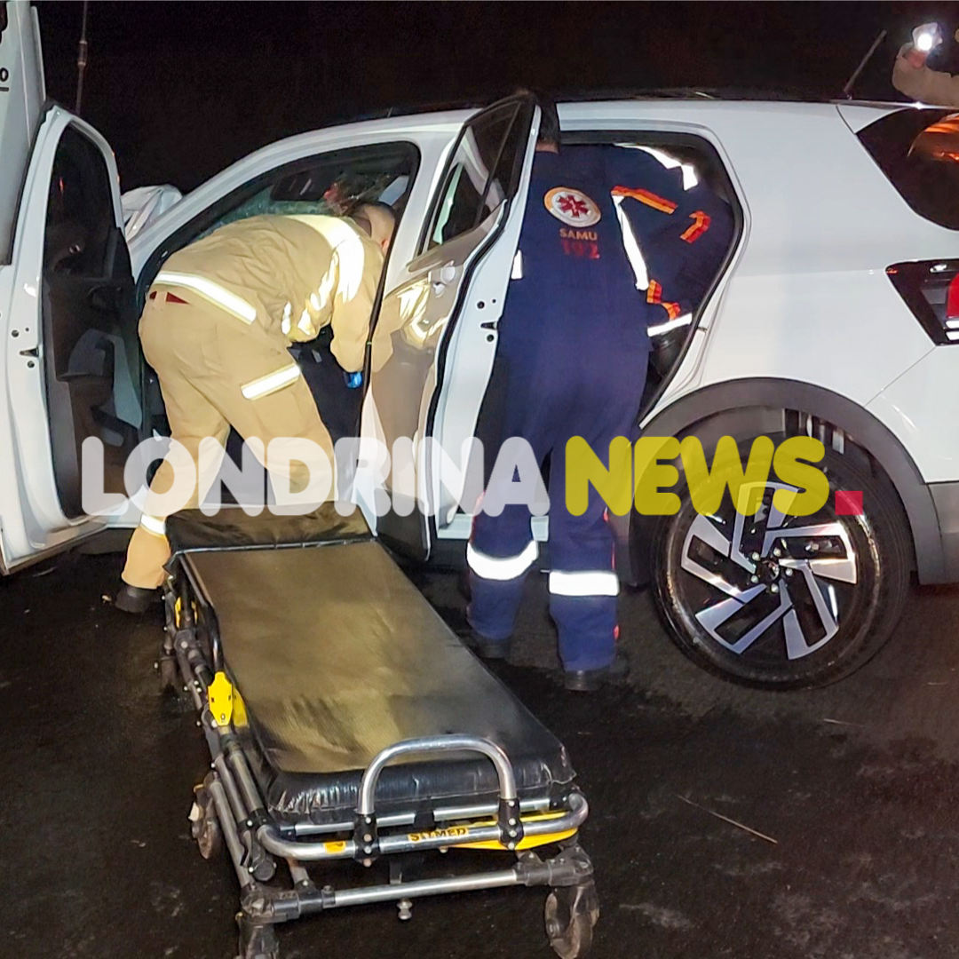 JOVEM DE 19 ANOS FICA GRAVEMENTE FERIDA EM COLISÃO FRONTAL NA PR-862 EM IBIPORÃ