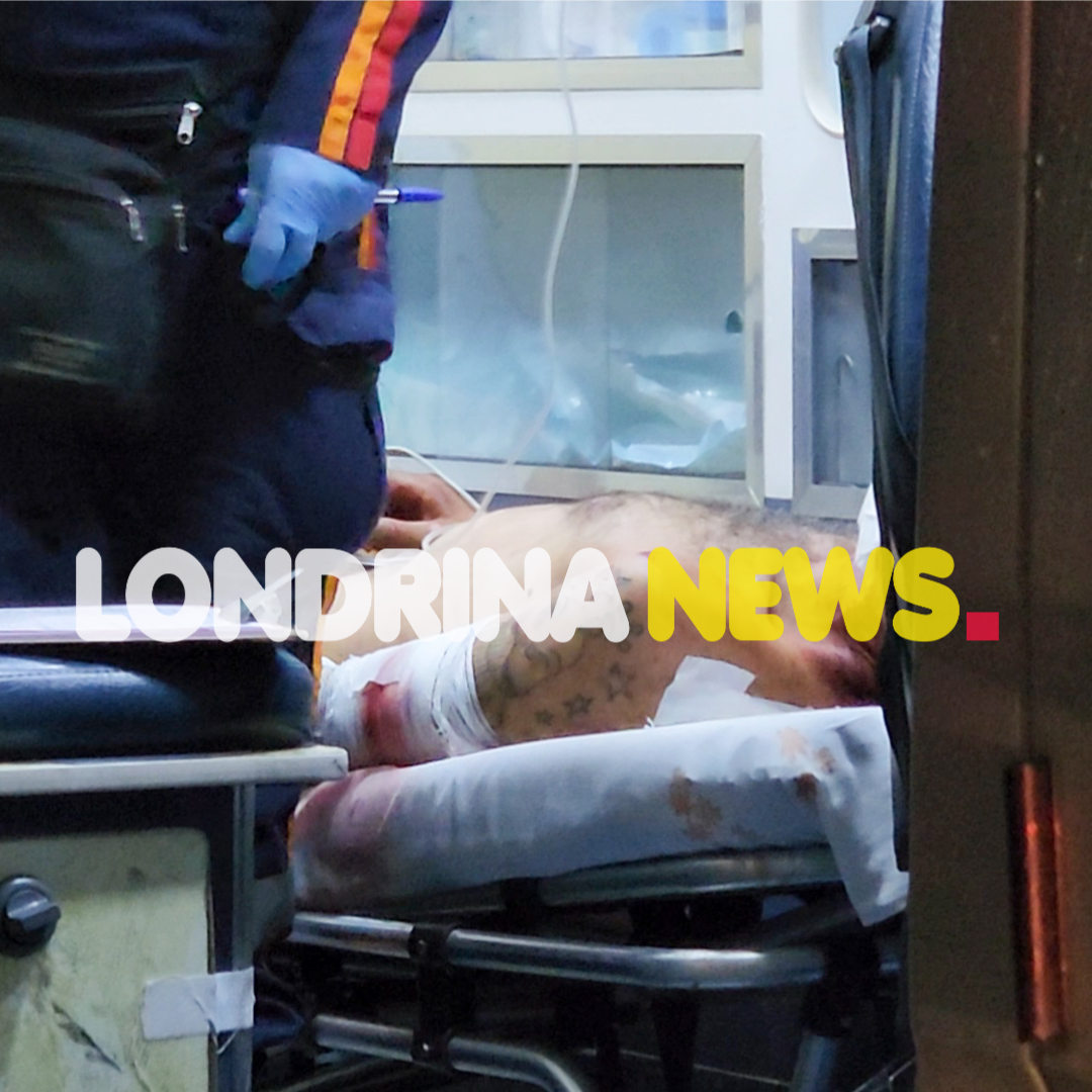 HOMEM É ESFAQUEADO EM TENTATIVA DE HOMICÍDIO NA ZONA SUL DE LONDRINA