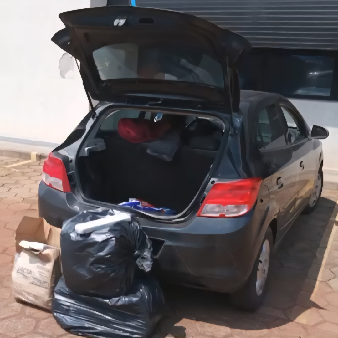 CASAL É PRESO COM 77 KG DE MACONHA DURANTE OPERAÇÃO DE FORÇAS DE SEGURANÇA EM CAMBÉ