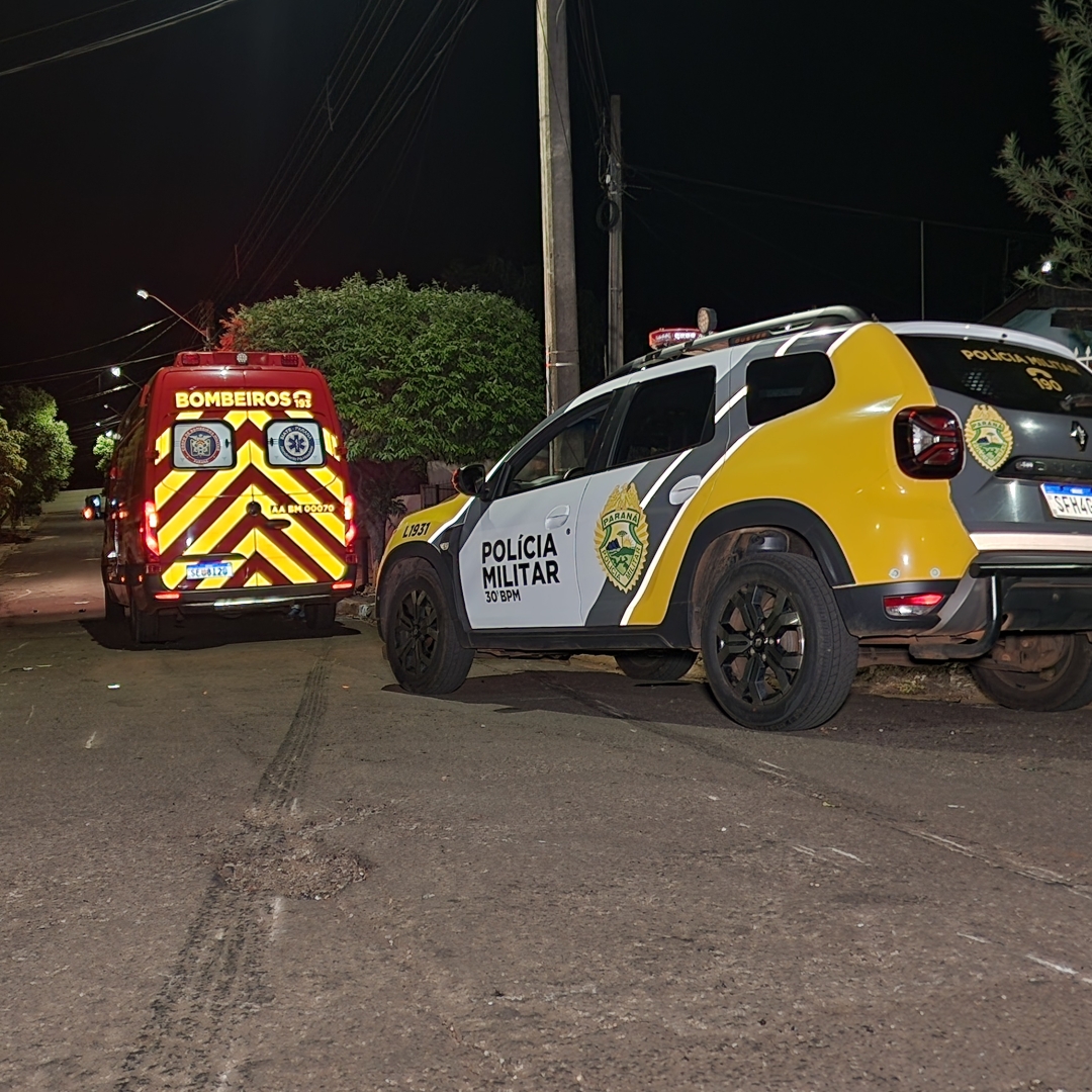 MOTOCICLISTA SOFRE FRATURAS GRAVES EM COLISÃO COM CARRO NA ZONA NORTE DE LONDRINA
