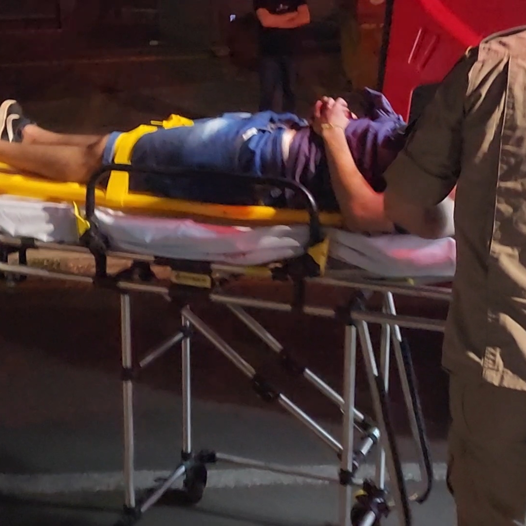 MOTOCICLISTA FICA FERIDO APÓS QUEDA NA AVENIDA MARINGÁ EM LONDRINA