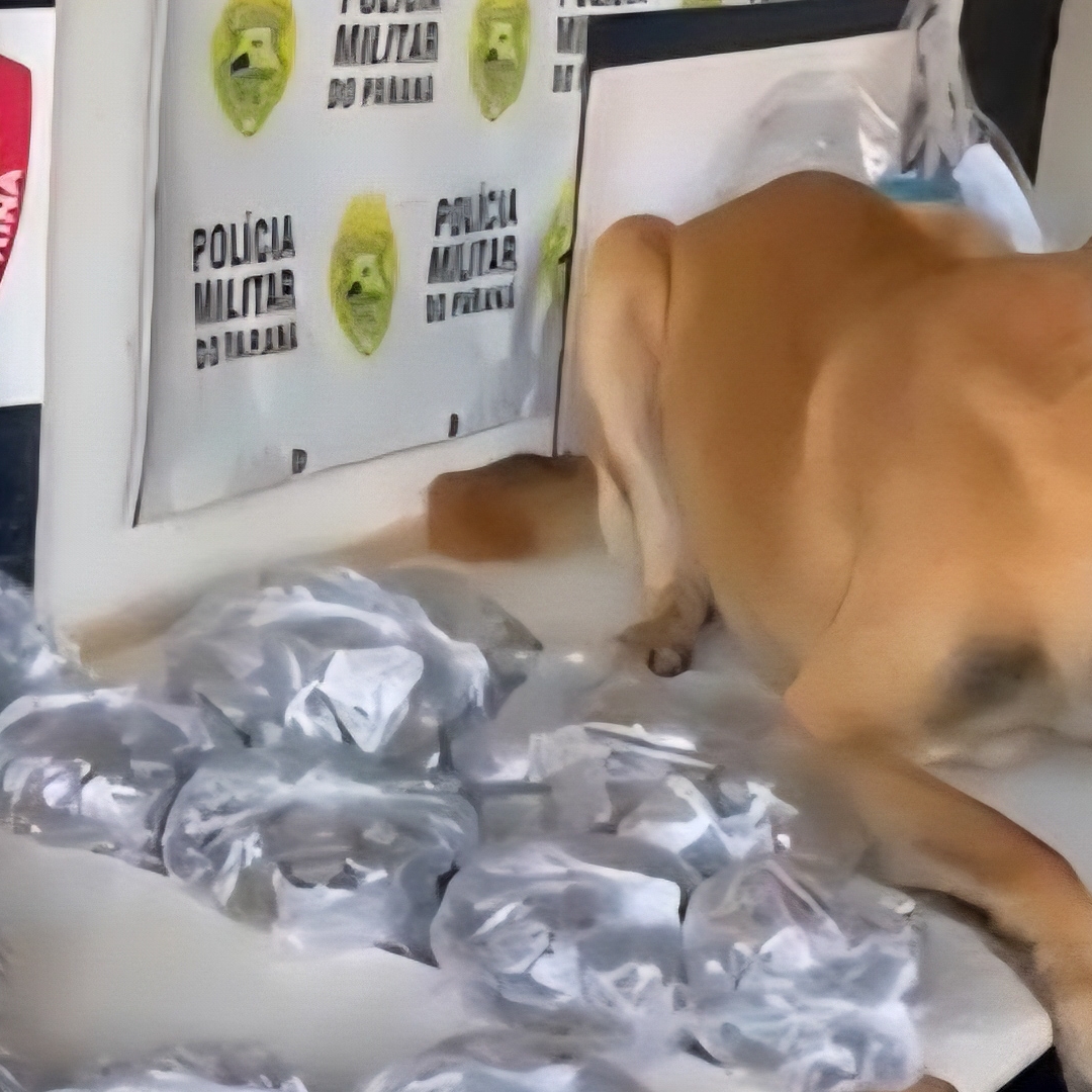 GM APREENDE 8 KG DE MACONHA ESCONDIDOS EM MÁQUINA DE LAVAR NO NOVO AMPARO