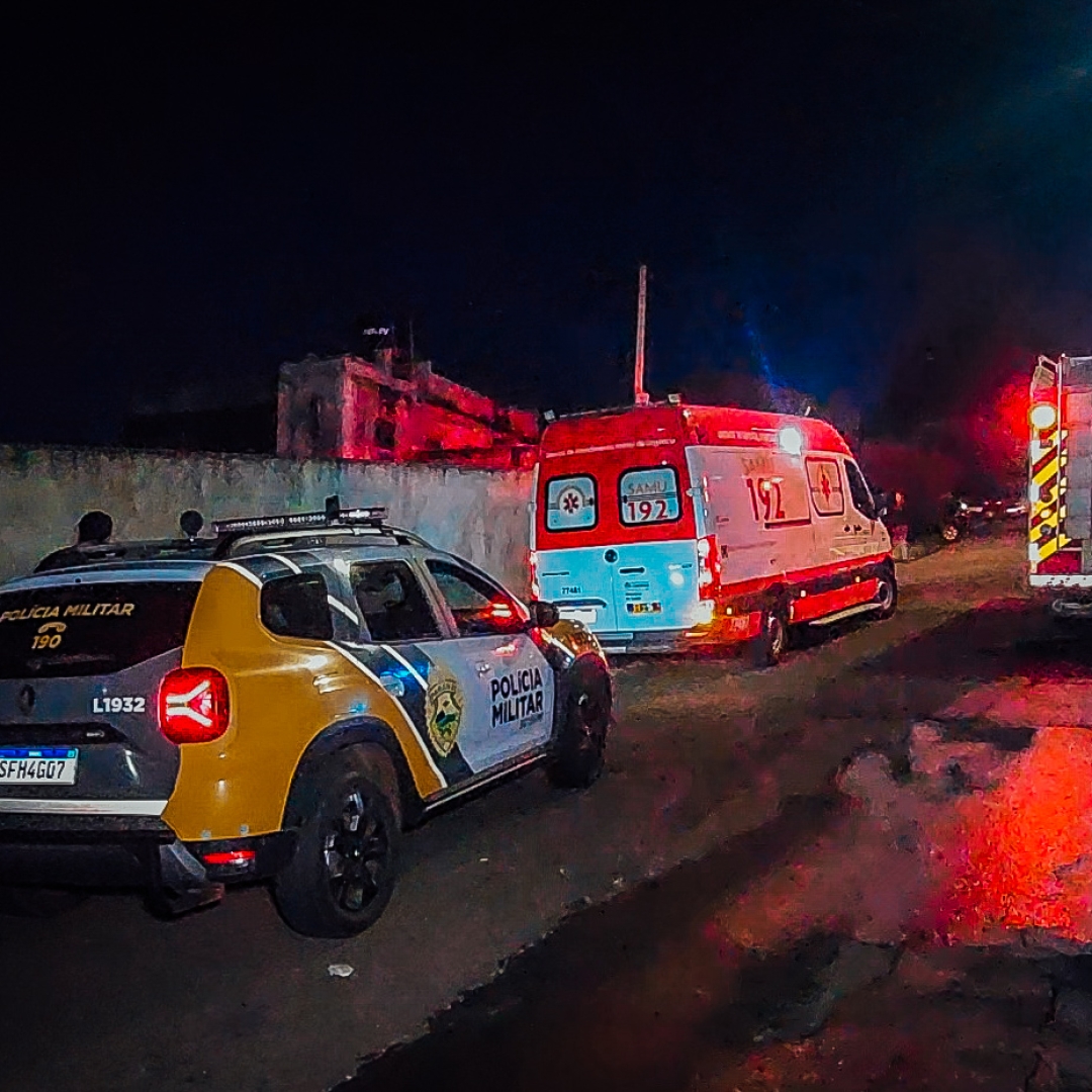 HOMEM MORRE CARBONIZADO APÓS INCÊNDIO EM RESIDÊNCIA NA ZONA NORTE DE LONDRINA