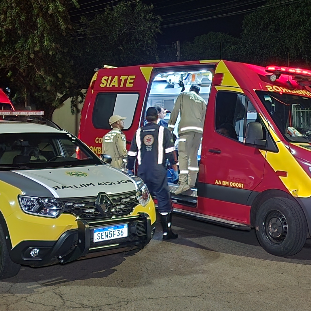 HOMEM É ESFAQUEADO APÓS DISCUSSÃO NA ZONA OESTE DE LONDRINA
