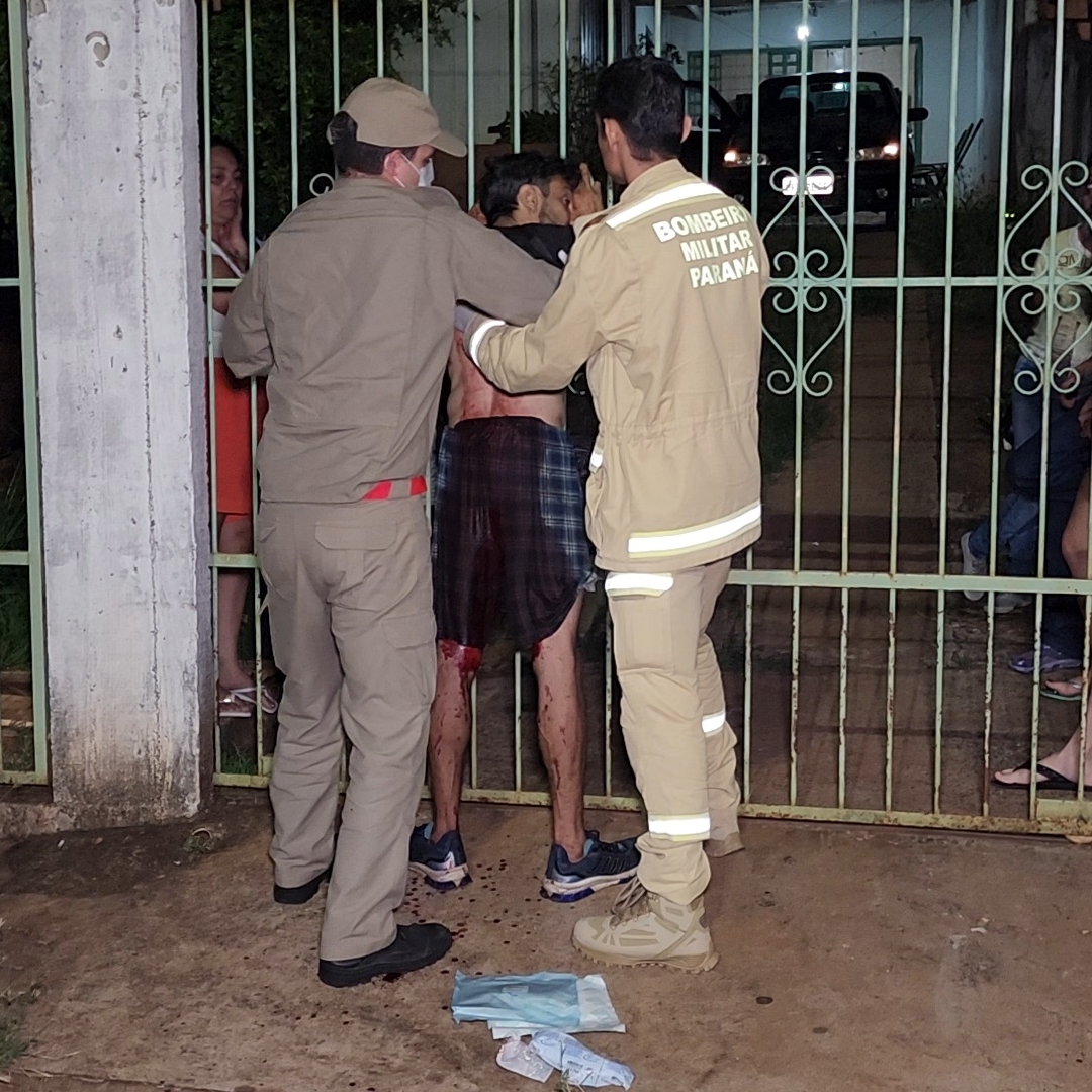 HOMEM É ESFAQUEADO APÓS DISCUSSÃO NA ZONA OESTE DE LONDRINA