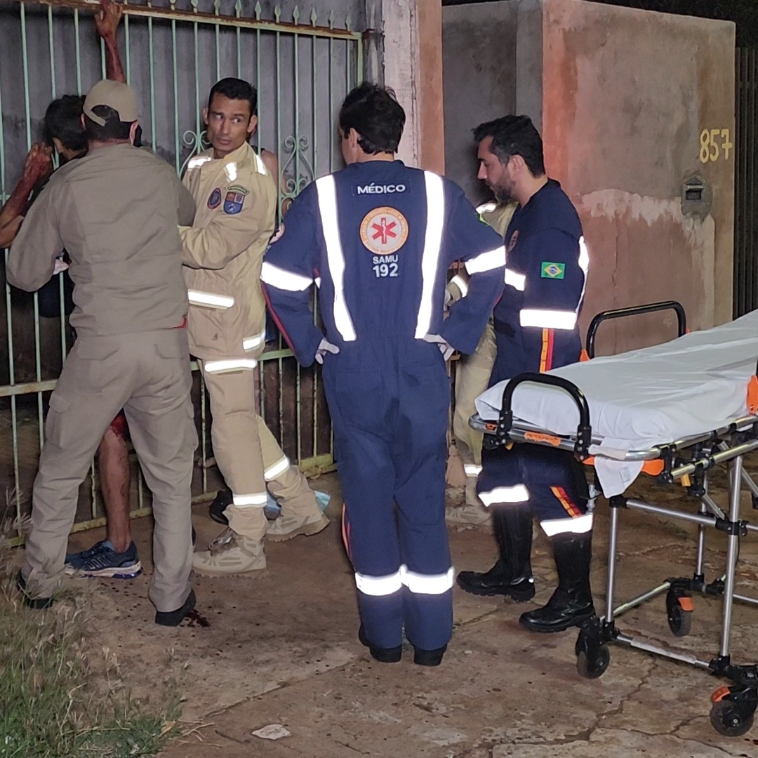 HOMEM É ESFAQUEADO APÓS DISCUSSÃO NA ZONA OESTE DE LONDRINA