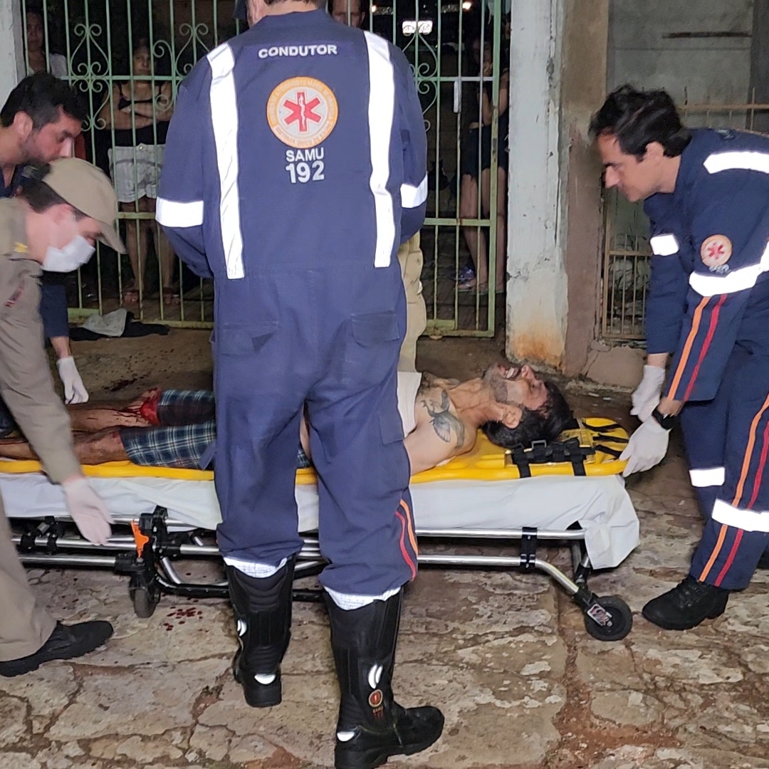 HOMEM É ESFAQUEADO APÓS DISCUSSÃO NA ZONA OESTE DE LONDRINA