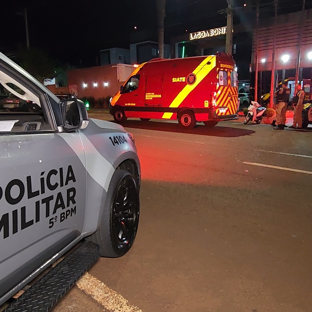 HOMEM É ESFAQUEADO PELA COMPANHEIRA DURANTE BRIGA EM CONDOMÍNIO NA ZONA LESTE DE LONDRINA