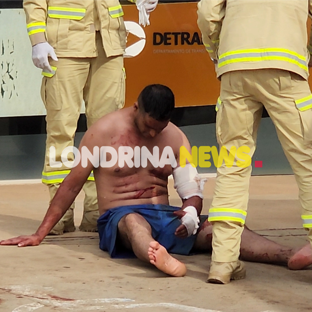 DISCUSSÃO EM CHURRASCO TERMINA COM DOIS IRMÃOS FERIDOS NA REGIÃO CENTRAL DE LONDRINA