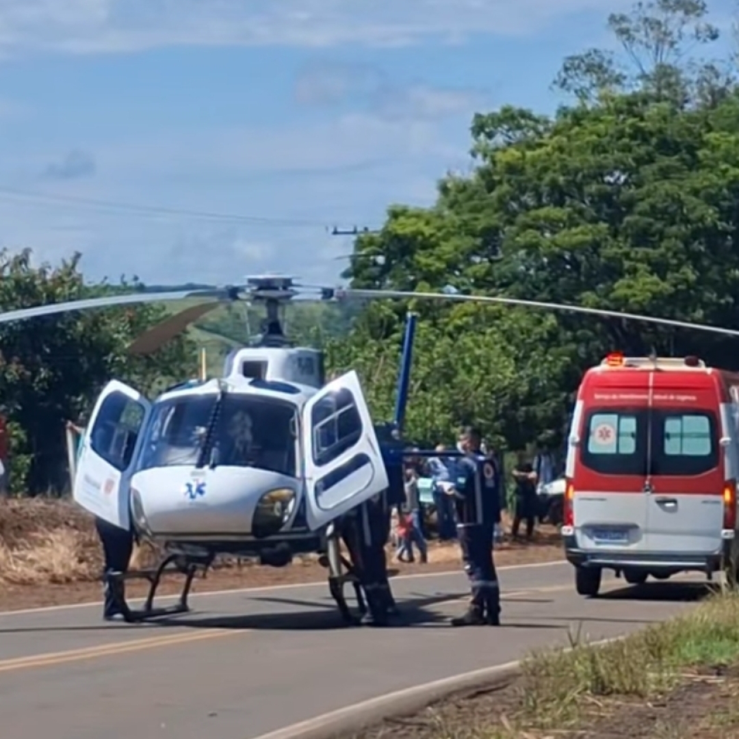 ACIDENTE NA BR-369 DEIXA MOTORISTA MORTO E TRÊS FERIDOS EM JANDAIA DO SUL