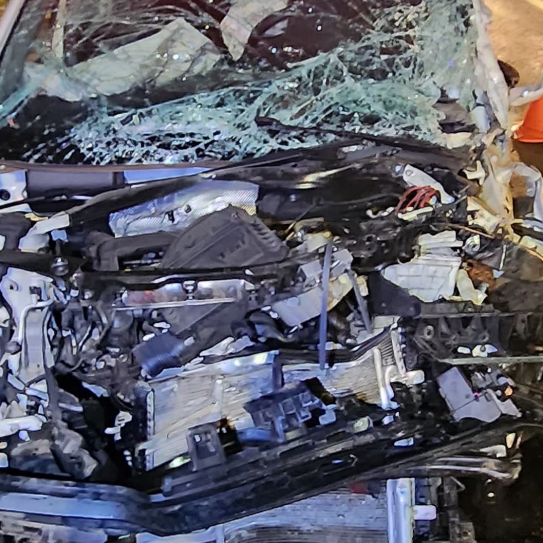 SEIS PESSOAS FICAM FERIDAS EM ACIDENTE NA BR-376, EM APUCARANA 