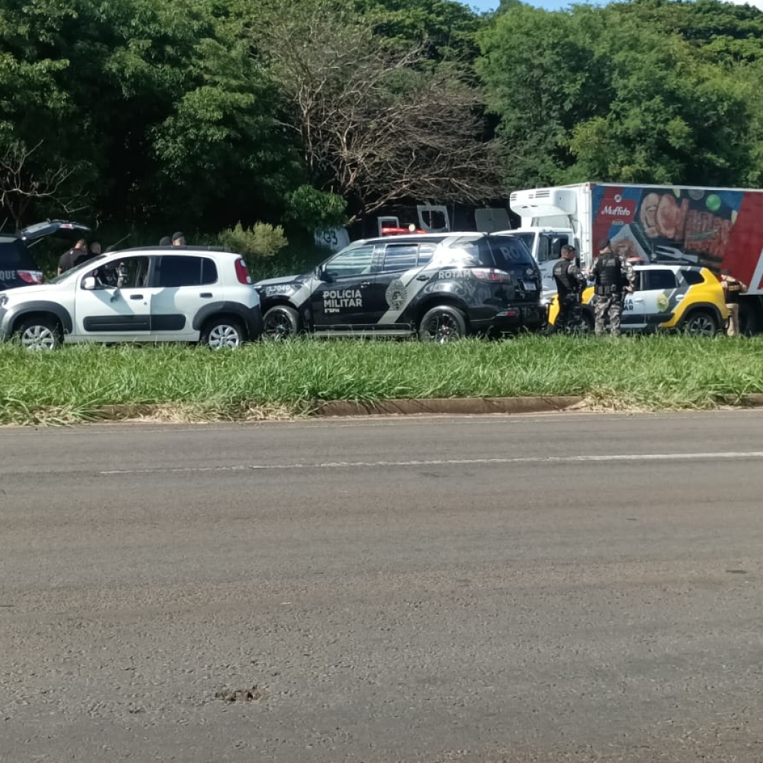 HOMEM MORRE EM CONFRONTO COM A COMPANHIA DE CHOQUE NA BR-369, EM CAMBÉ