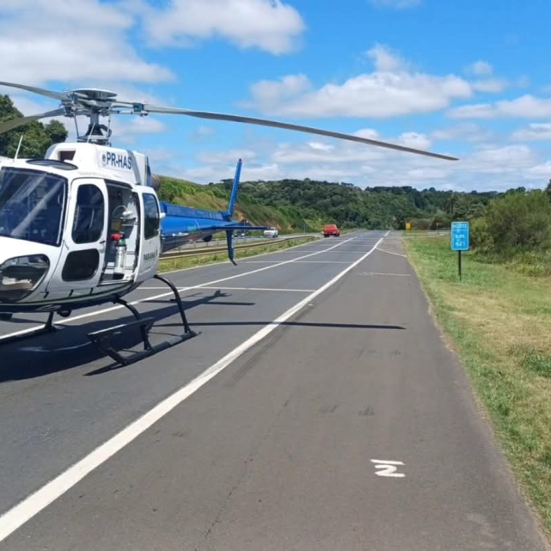 CRIANÇA MORRE APÓS ACIDENTE NA BR-376, EM TIBAGI