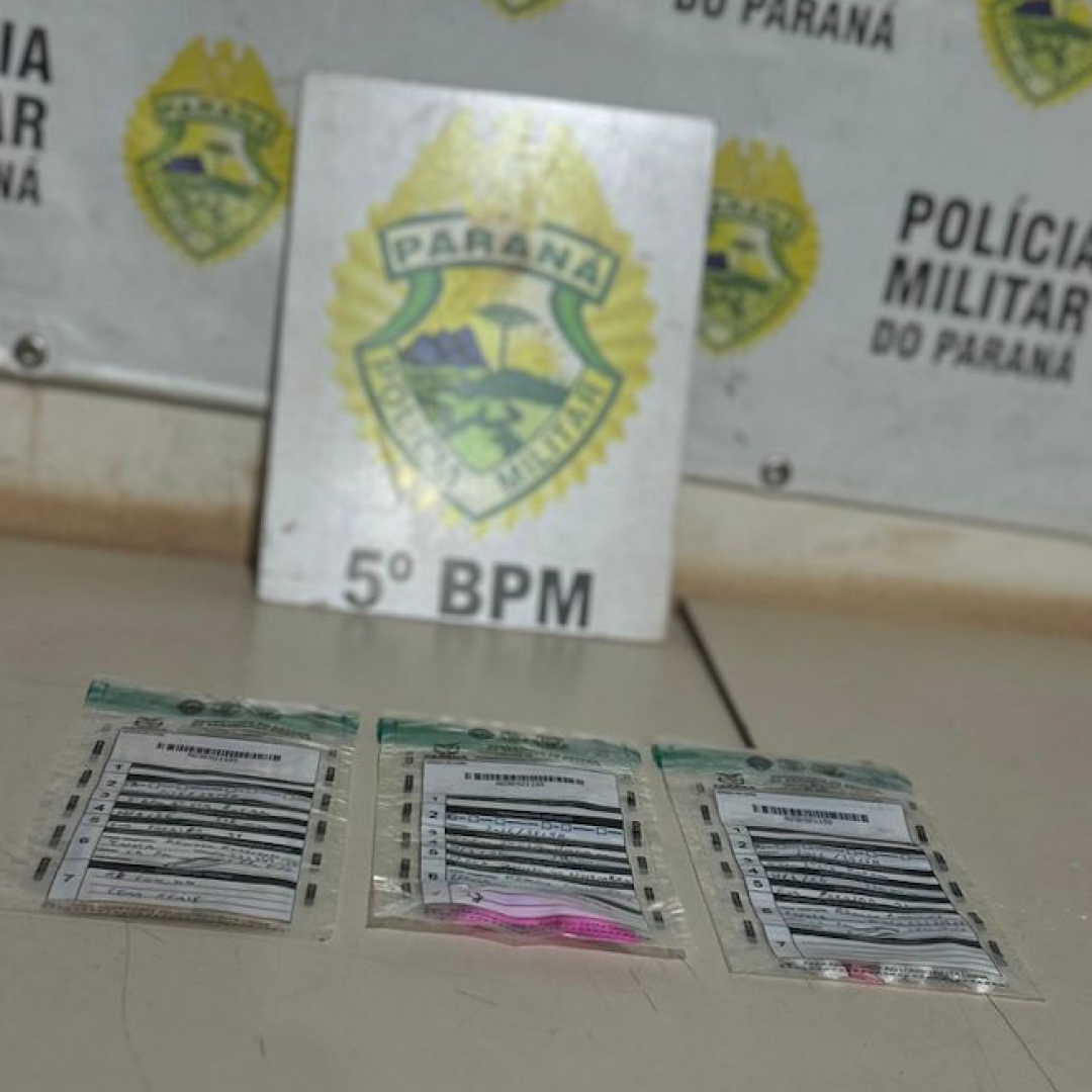 JOVEM É PRESO POR TRÁFICO DE DROGAS NO CENTRO DE LONDRINA DURANTE PATRULHAMENTO DA ROCAM