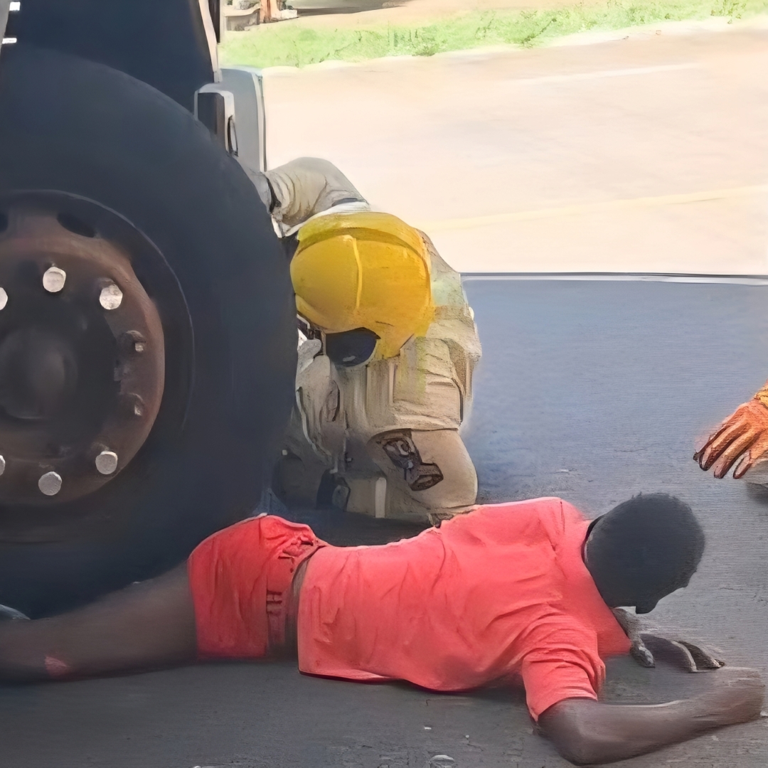 TRABALHADOR FICA GRAVEMENTE FERIDO APÓS SER ATROPELADO PELO PRÓPRIO CAMINHÃO EM LONDRINA