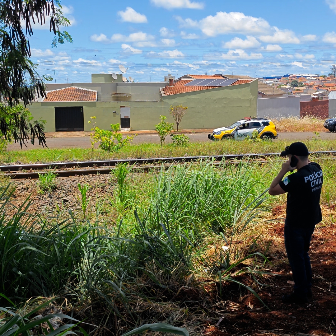 CORPO DE HOMEM É ENCONTRADO PRÓXIMO À LINHA FÉRREA NO RESIDENCIAL CAMBÉ IV
