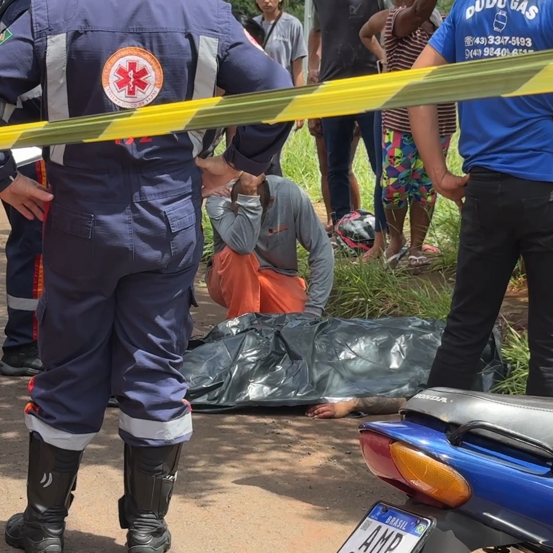 MOTOCICLISTA MORTO EM ACIDENTE NA ZONA OESTE DE LONDRINA É SEPULTADO; MOTORISTA DE CARRO SE APRESENTA À POLÍCIA