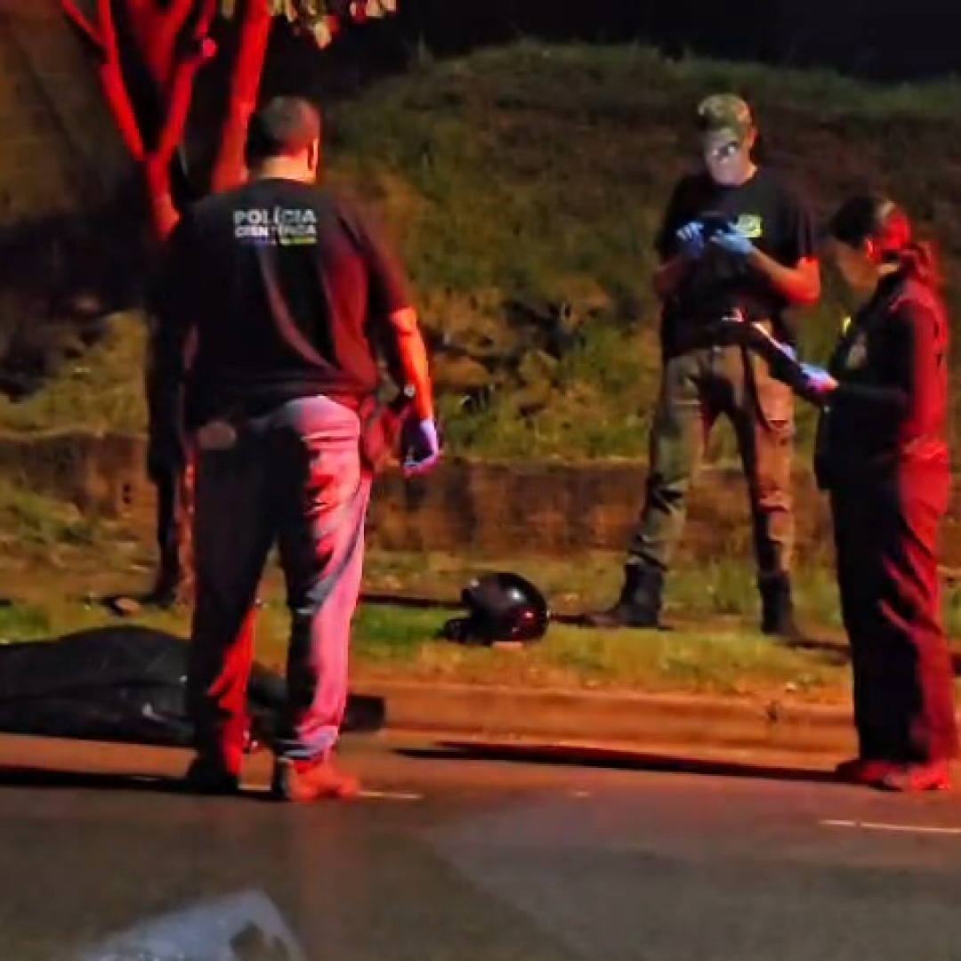 MOTOCICLISTA MORRE APÓS GRAVE ACIDENTE NA ZONA NORTE DE LONDRINA