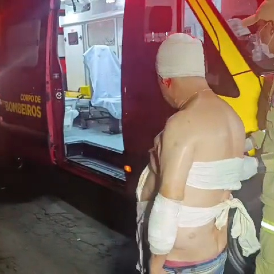 HOMEM É ESFAQUEADO EM FRENTE A BAR NA ZONA NORTE DE LONDRINA