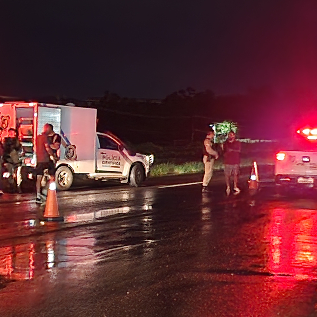 HOMEM COM VEÍCULO FURTADO MORRE EM CONFRONTO COM A ROTAM NA BR-369, EM CAMBÉ