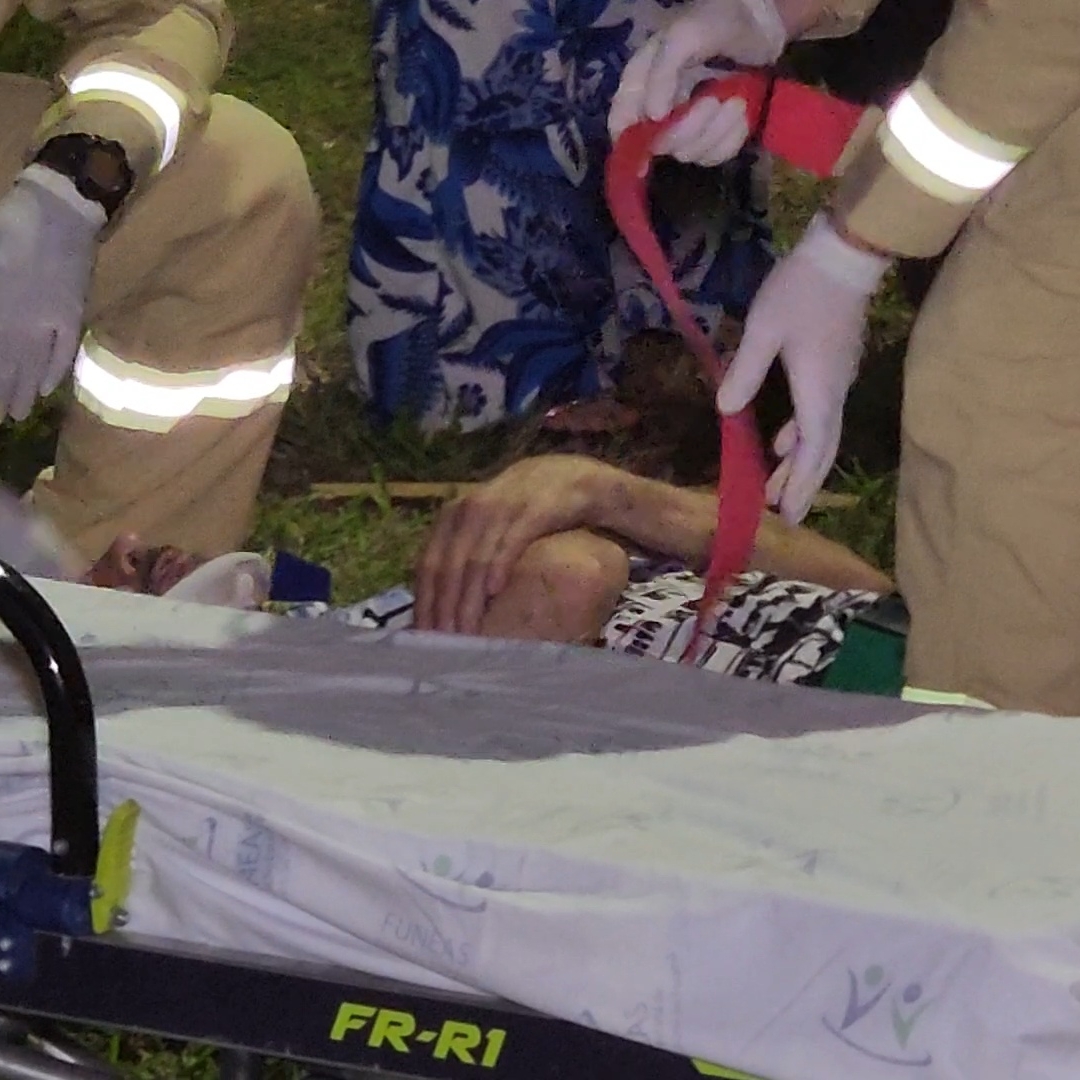 MOTOCICLISTA FICA FERIDO APÓS QUEDA NA ZONA LESTE DE LONDRINA