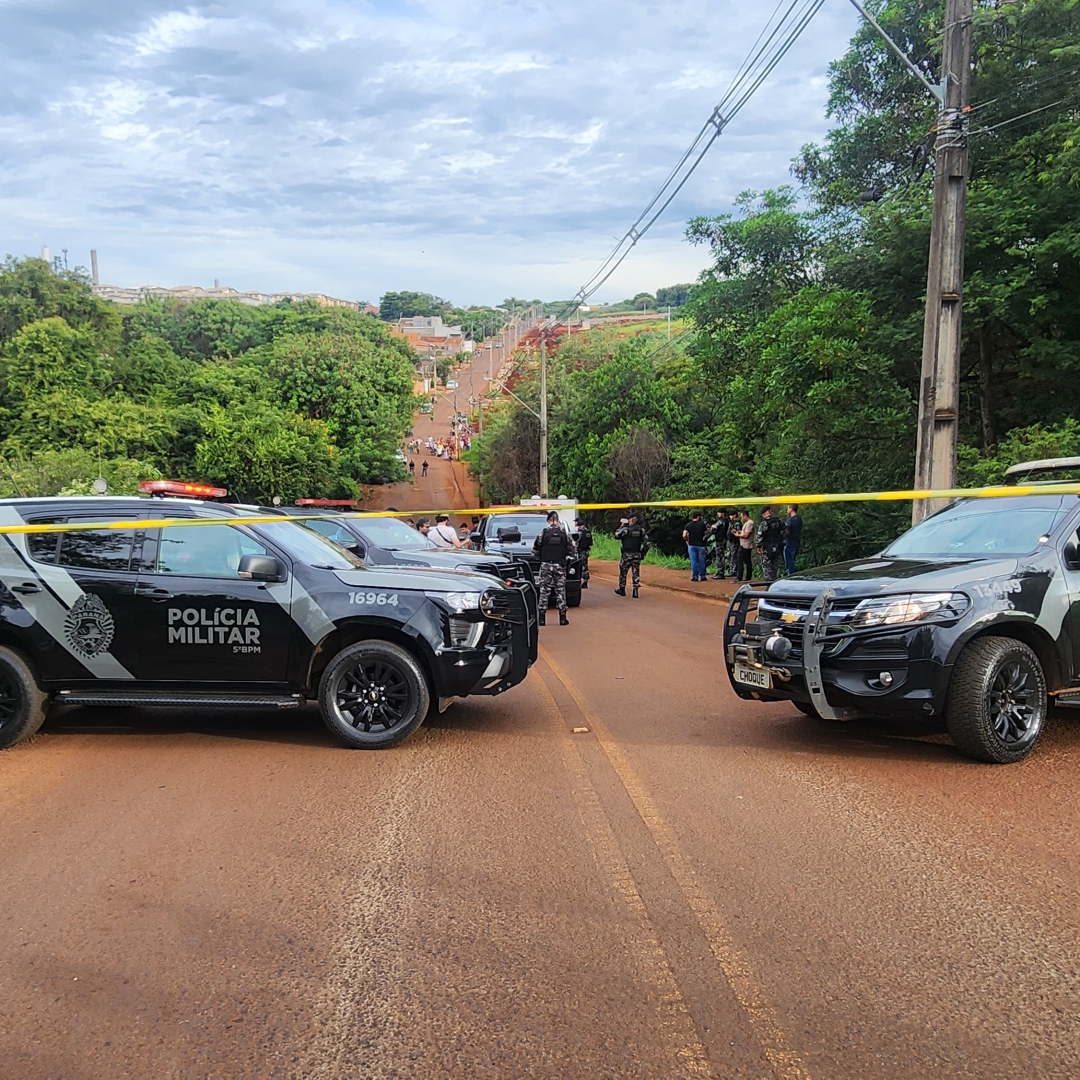 HOMEM MORRE EM CONFRONTO COM O CHOQUE NA ZONA NORTE DE LONDRINA