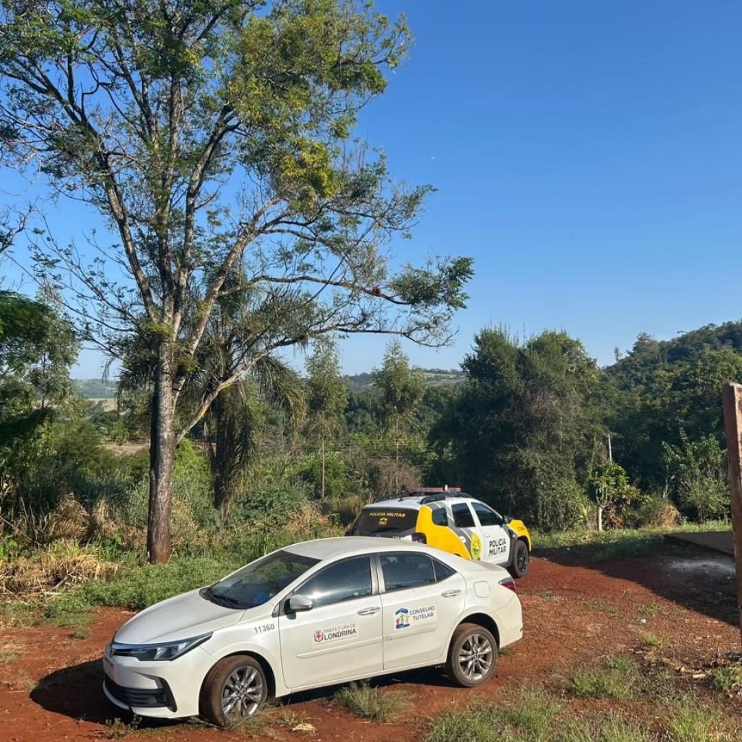 CRIANÇAS SÃO RESGATADAS EM SITUAÇÃO DE ABANDONO E MAIS DE 12 KG DE MACONHA SÃO APREENDIDOS NA ZONA RURAL DE LONDRINA