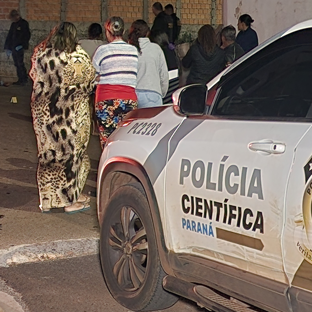 HOMEM É MORTO TIROS NO MEIO DA RUA NA ZONA NORTE DE LONDRINA