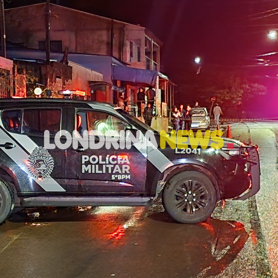 JOVEM DE 20 ANOS É MORTO A TIROS NA ZONA SUL DE LONDRINA
