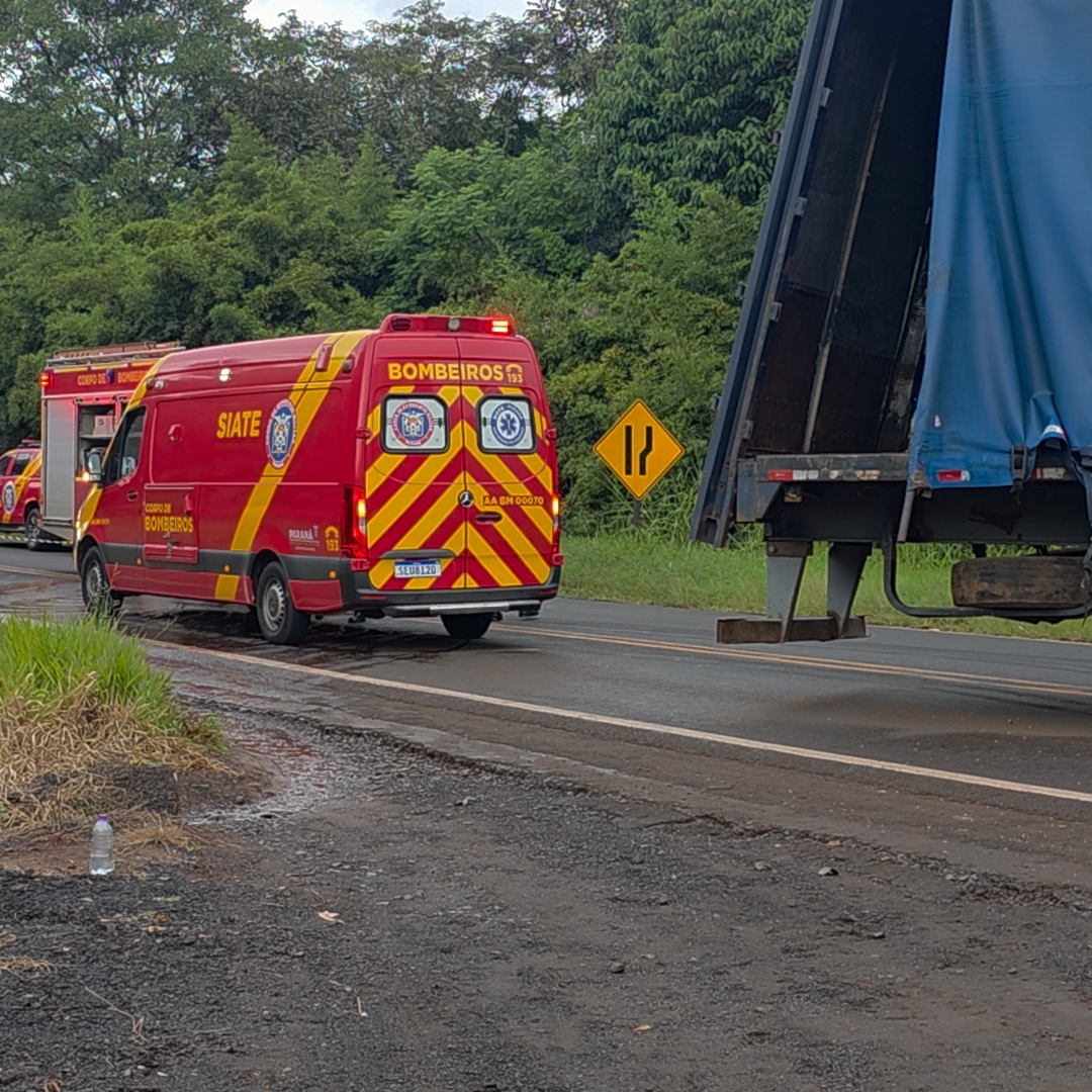 TRAGÉDIA NA PR-545: VÍTIMAS DE COLISÃO ENTRE CAMINHÕES FORAM SEPULTADAS EM LONDRINA